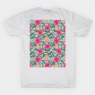 Flowers tropical animalier T-Shirt